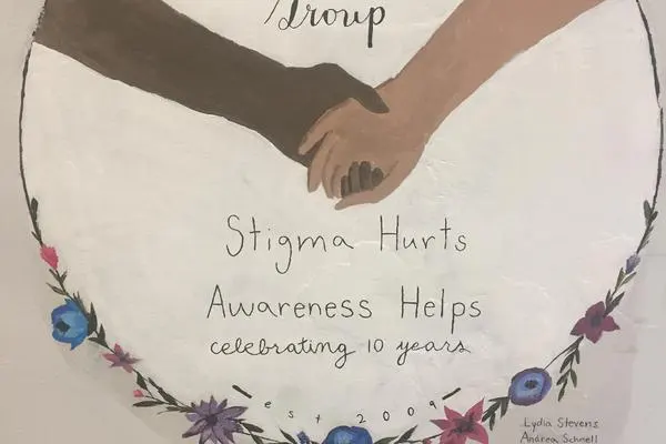 Anniversary mural
