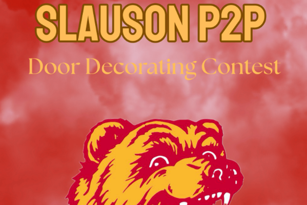 Cover of example book display Slauson mascot